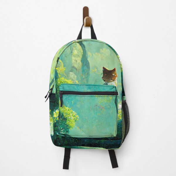Item preview, Cat by the Garden | Kitten in the enchanted Garden Forest designed and sold by Pet Shelter.