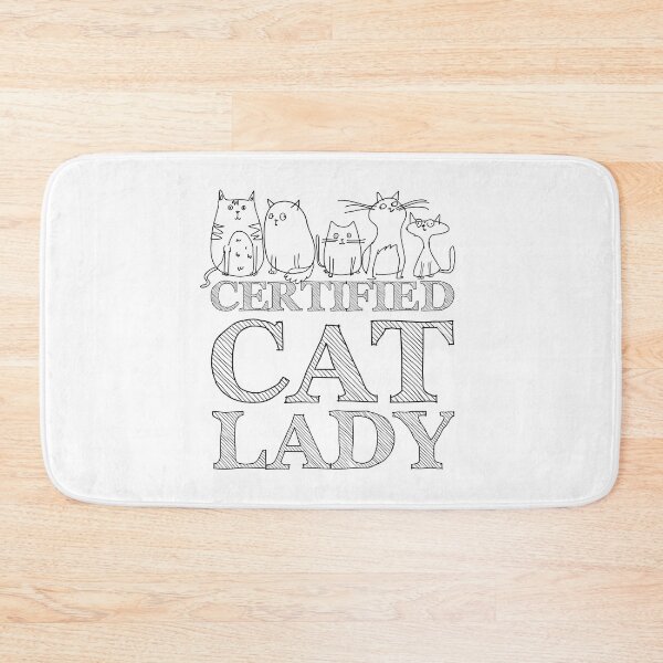 Item preview, Certified Cat Lady designed and sold by PetSafari.