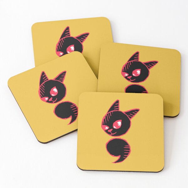 Item preview, Semicolon Cat designed and sold by THROUGH-LIFE.
