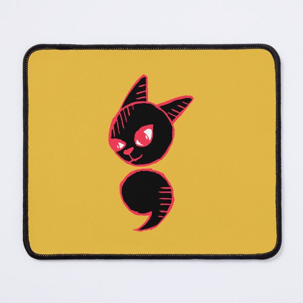 Item preview, Semicolon Cat designed and sold by THROUGH-LIFE.