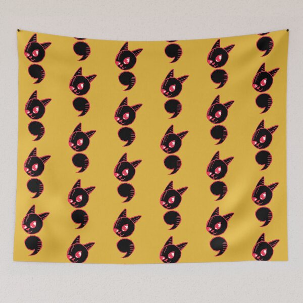 Item preview, Semicolon Cat designed and sold by THROUGH-LIFE.