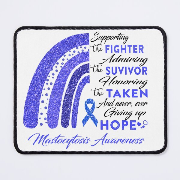 Item preview, Mastocytosis Warrior Supporting Fighter Awareness designed and sold by Gillosina.