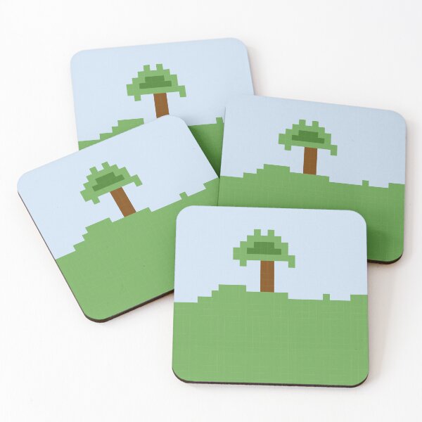 Item preview, An 8-Bit Peaceful Landscape designed and sold by hydezero's art.
