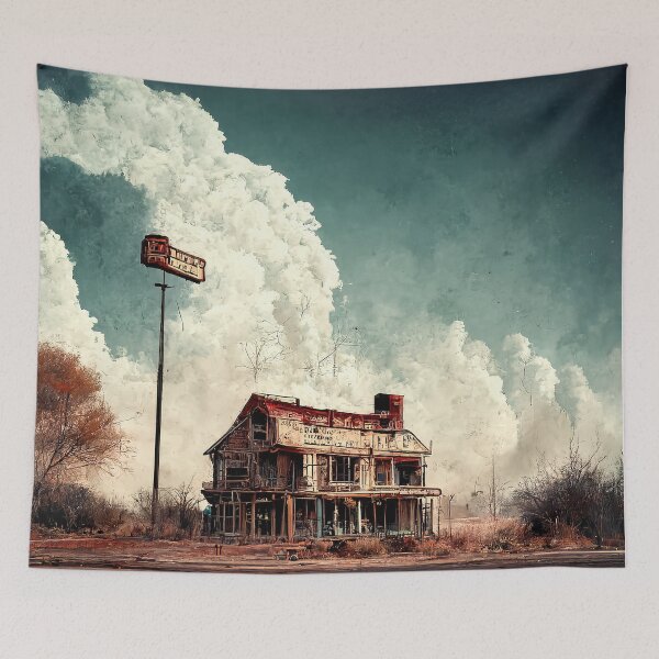 Item preview, Ghost Town designed and sold by AICustomArt ⭐⭐⭐⭐⭐.