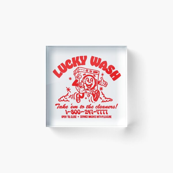 Item preview, Lucky Wash Vintage Ad designed and sold by DiamondDistrict.