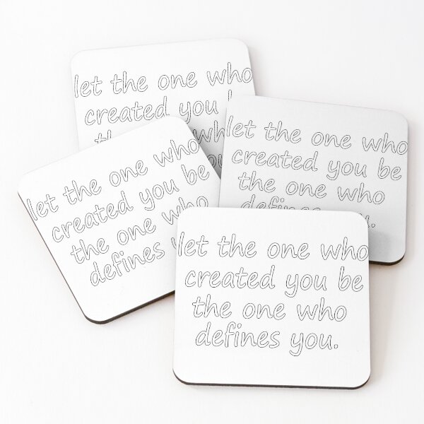 Item preview, let the one who created you be the one who defines you designed and sold by retro10.