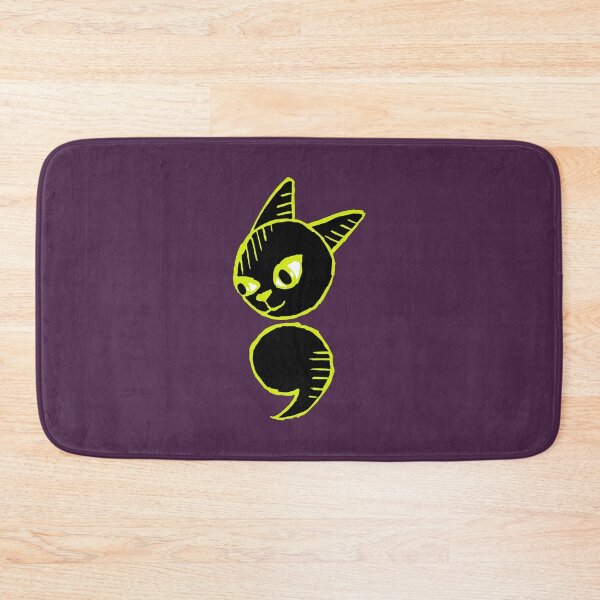 Item preview, Semicolon Cat designed and sold by THROUGH-LIFE.