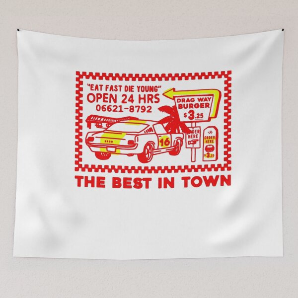 Item preview, DRAG WAY BURGERS designed and sold by DiamondDistrict.