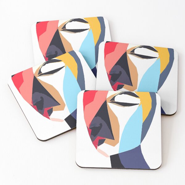 Item preview, Face of a woman in abstract modern fine art look. designed and sold by mrlongfield.