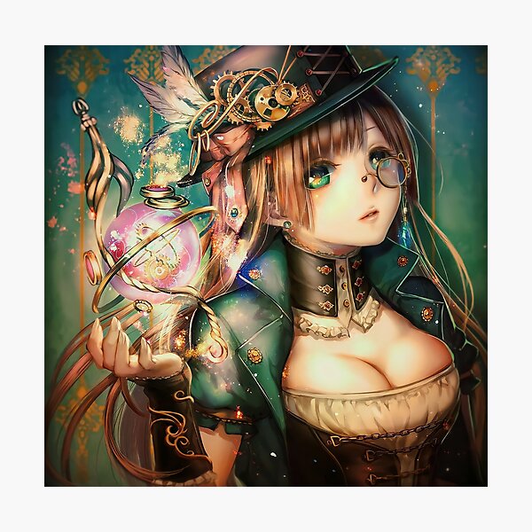 Magician Anime Girl Photographic Prints for Sale | Redbubble Magician Anime Girl Photographic Prints for Sale | Redbubble