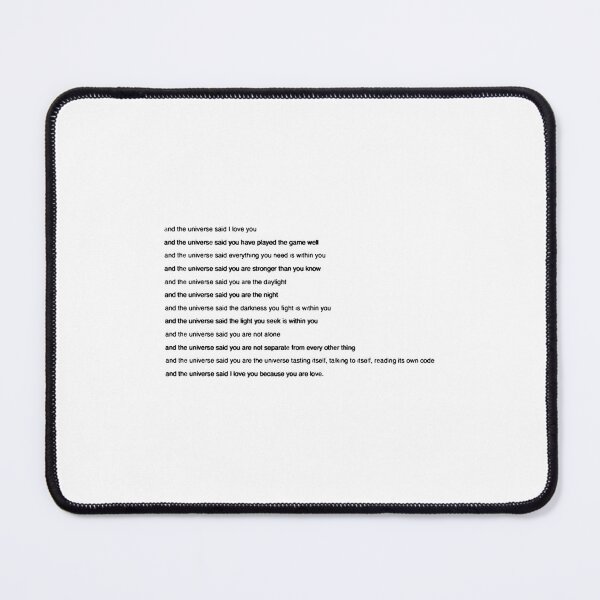Item preview, minecraft end credits poem Classic  designed and sold by adhamisouhis.