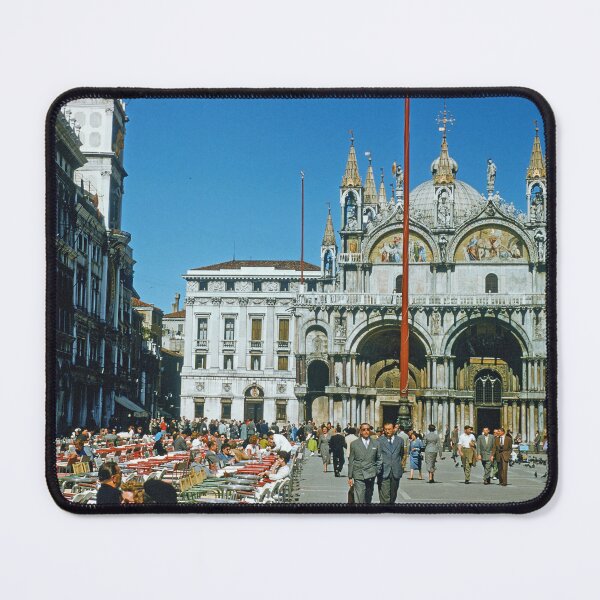 Item preview, 1950s - People outside St. Mark's Basilica, Venice, Italy designed and sold by thatwaslife.