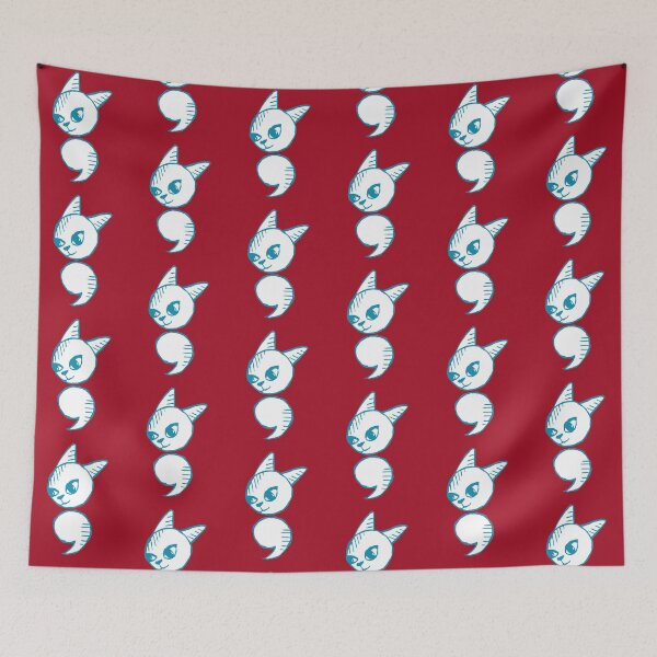 Item preview, Semicolon Cat designed and sold by THROUGH-LIFE.