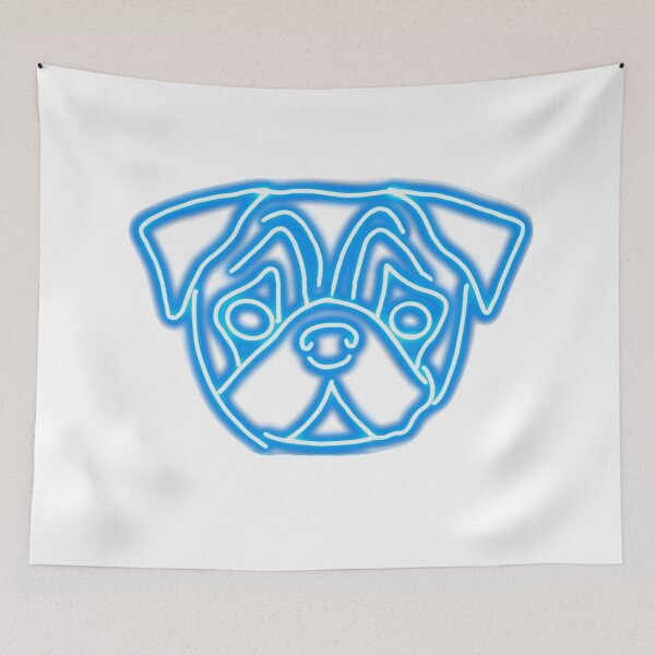 Item preview, Cute Neon Dog, Cute Neon Pug design designed and sold by Dven-Clothes.