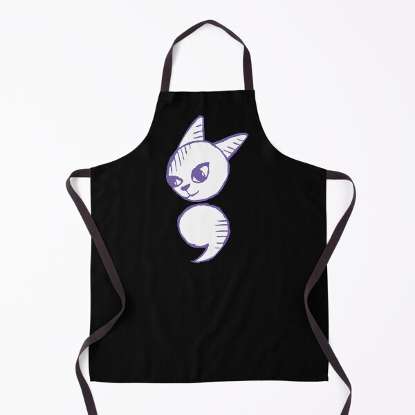 Item preview, Semicolon Cat designed and sold by THROUGH-LIFE.
