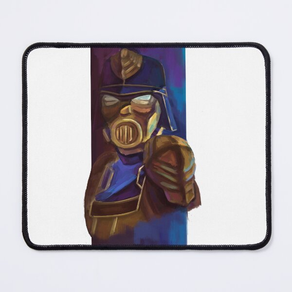 Item preview, Digital steampunk sticker painting "The Peacekeeper" designed and sold by TTG12345.