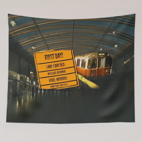 Item preview, Orange Line Train designed and sold by ontological.
