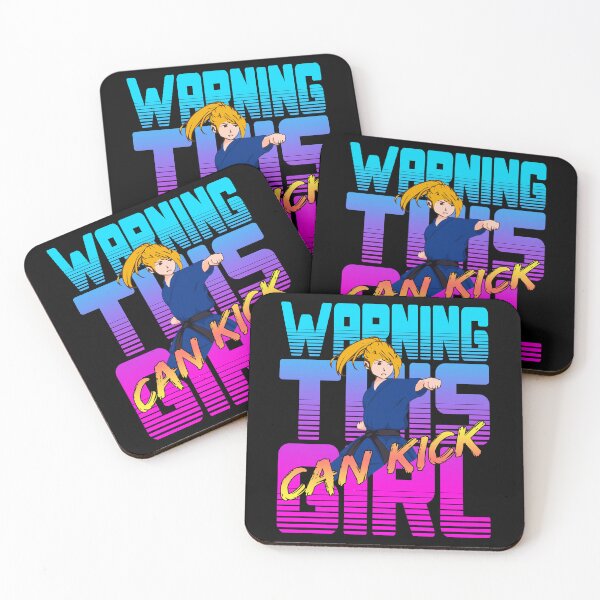 Item preview, Warning this girl can kick designed and sold by MoSaid.
