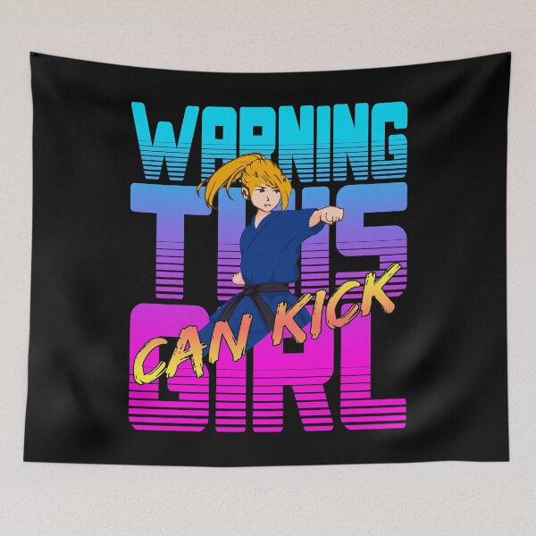 Item preview, Warning this girl can kick designed and sold by MoSaid.