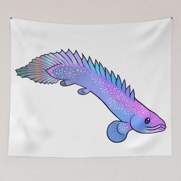 Item preview, Pastel Galaxy Bichir designed and sold by ReverendMothman.