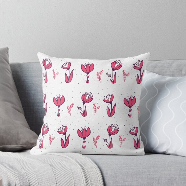 Item preview, Pink Flowers Pattern. Tulips. designed and sold by AnnaDyshel.