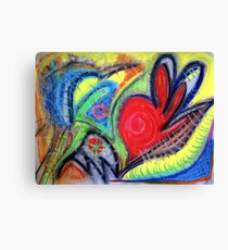Mapping Internal Land Canvas Print