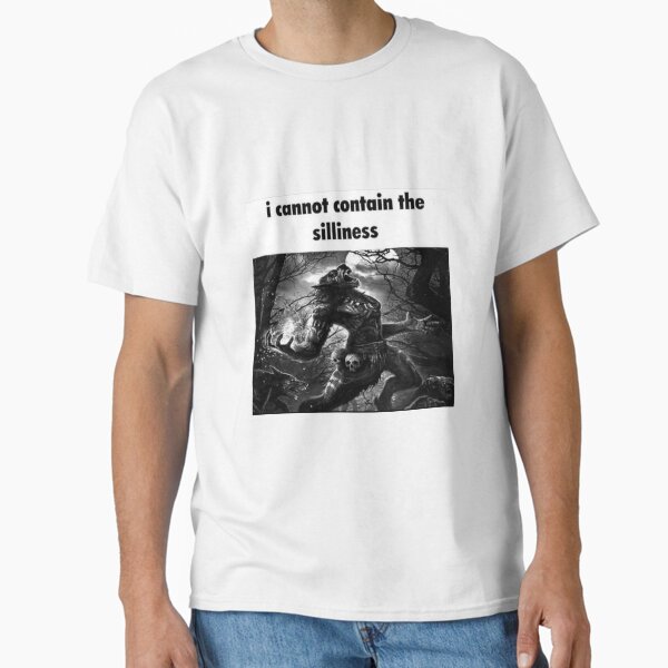 Item preview, i cannot contain the silliness wolf meme designed and sold by papa-zoinks.