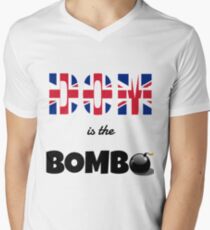Dom Is The Bomb Men's V-Neck T-Shirt