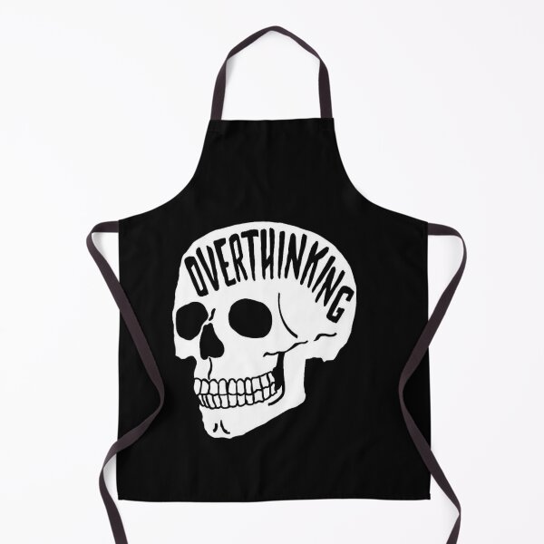 Item preview, OVERTHINKING SKULL OVERTHINKS designed and sold by DiamondDistrict.