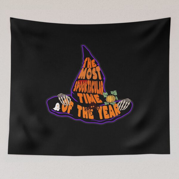 Item preview, The Most Spooktacular Time Of The Year Halloween Witch Scary Horro Skeleton Hands Ghost Pumpkin Autumn Fall designed and sold by CarantinedChaos.