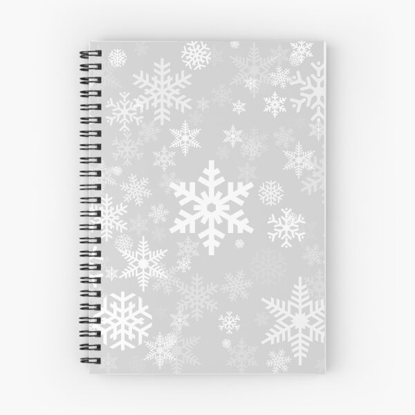 Item preview, Snowflakes Pattern in Light Grey designed and sold by Garaga.