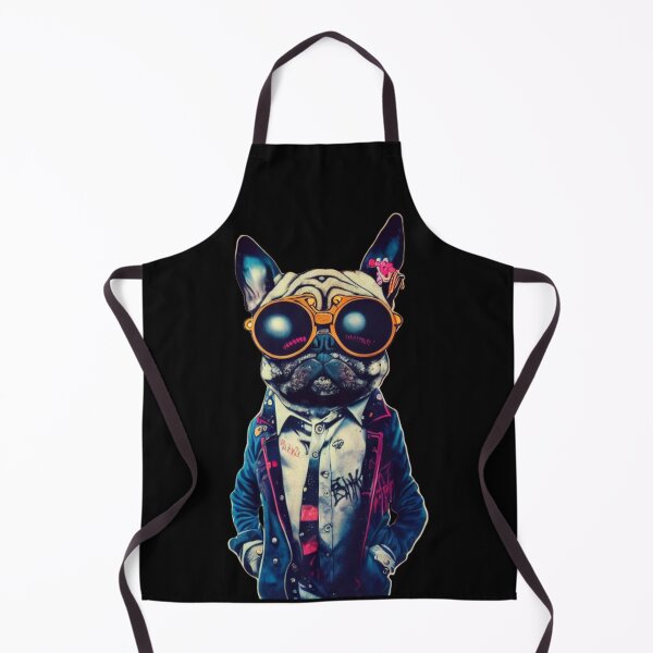 Item preview, Punk Rock Pop Pug Canine Animal designed and sold by TheWildFlix.