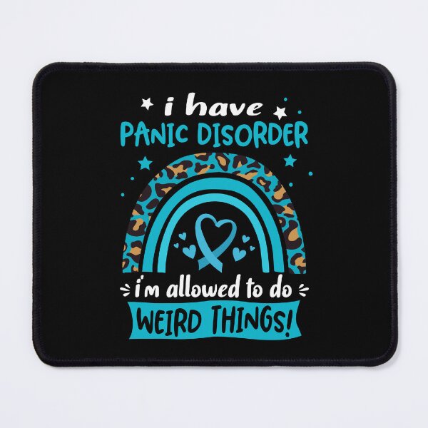 Item preview, Panic Disorder Awareness - I have Panic Disorder i am allowed to do Weird Things! designed and sold by KirstybShop.