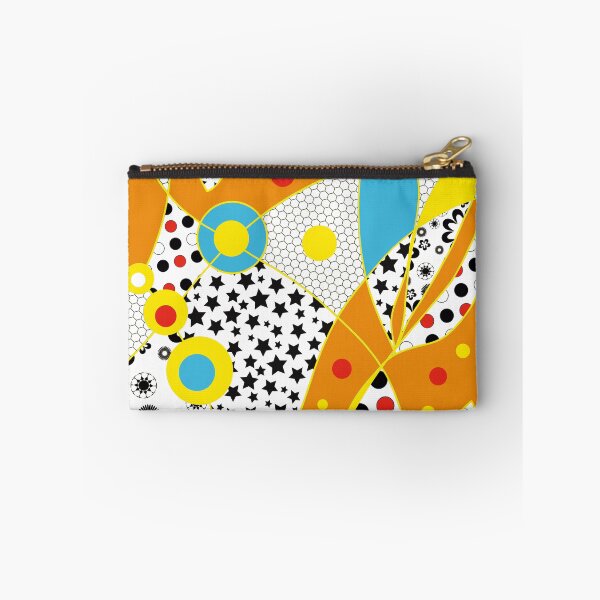 Item preview, Party Pattern Primary Colors Orange Background designed and sold by MausieDesigns.