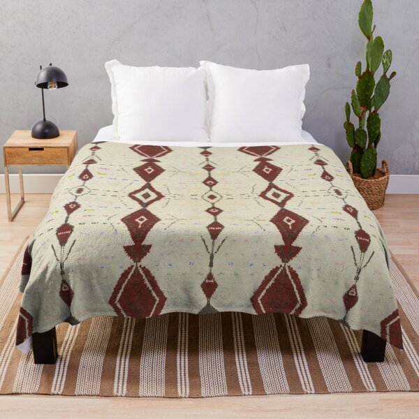 Item preview, Traditional Oriental Moroccan Rug Artwork designed and sold by SpaceBazaar.