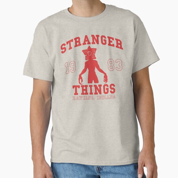 Item preview, Stranger Things Demogorgon Collegiate 1983 Hawkins Indiana designed and sold by FifthSun.