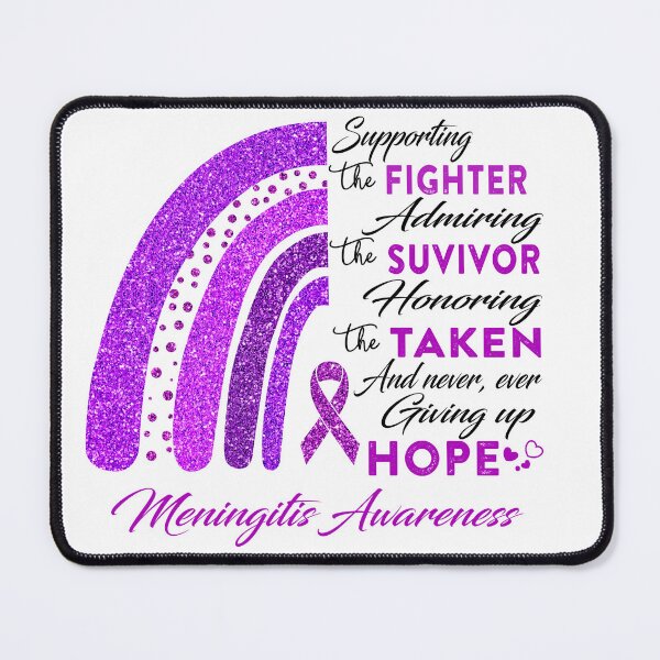 Item preview, Meningitis Warrior Supporting Fighter Awareness designed and sold by Gillosina.