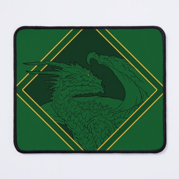 Item preview, Emerald Dragon Banner designed and sold by Renezuo.