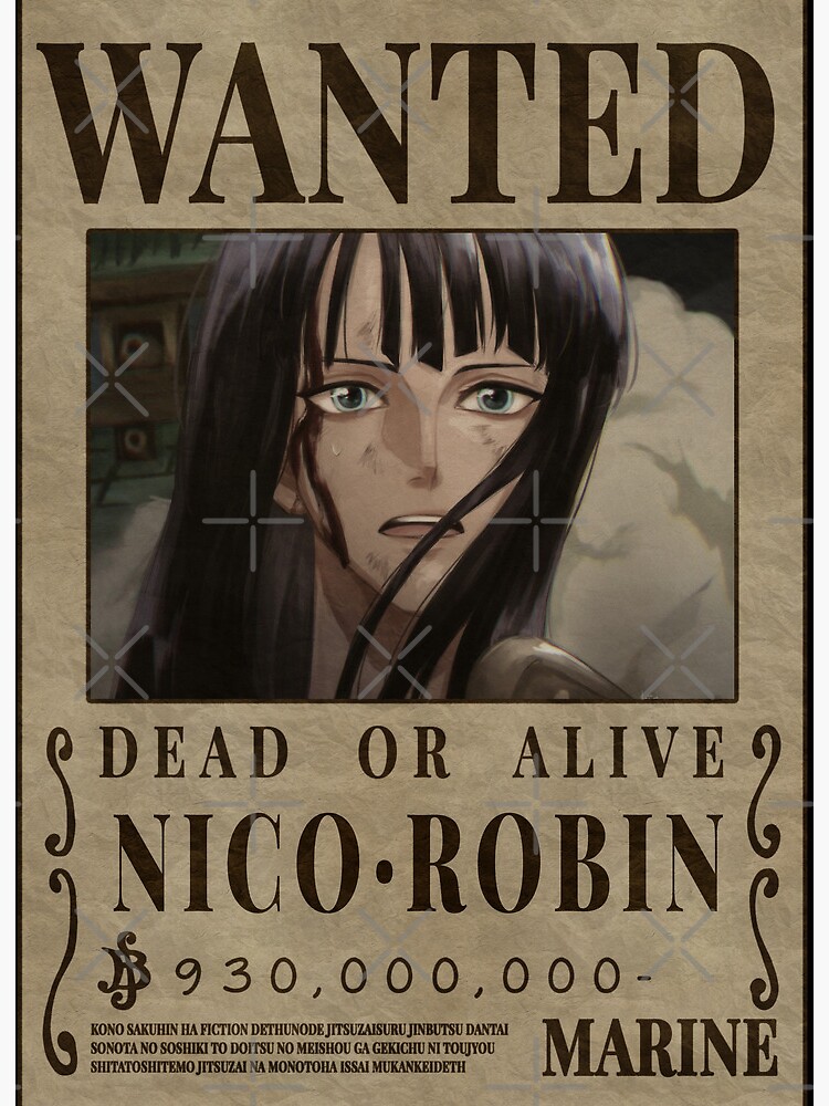 One Piece Nico Robin Demon Child Anime Adult Long Sleeve Graphic T