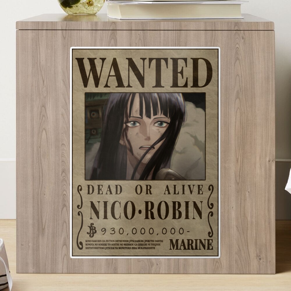 Nico Robin Wanted Bounty Poster Devil Child