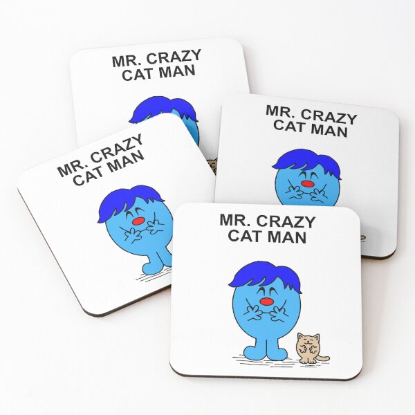 Item preview, Mr. Crazy Cat Man designed and sold by Scat the cat.