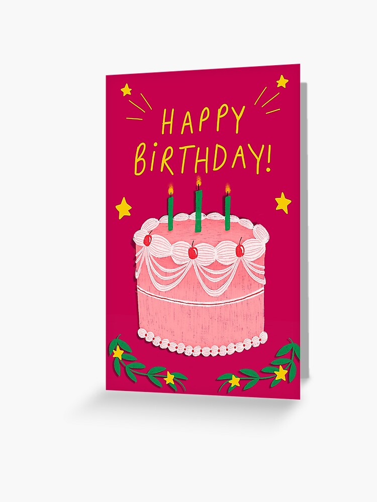 Rainbow Cake Birthday Card - Pride Birthday Card - LGBTQ Birthday Prid –  Habitude Paper