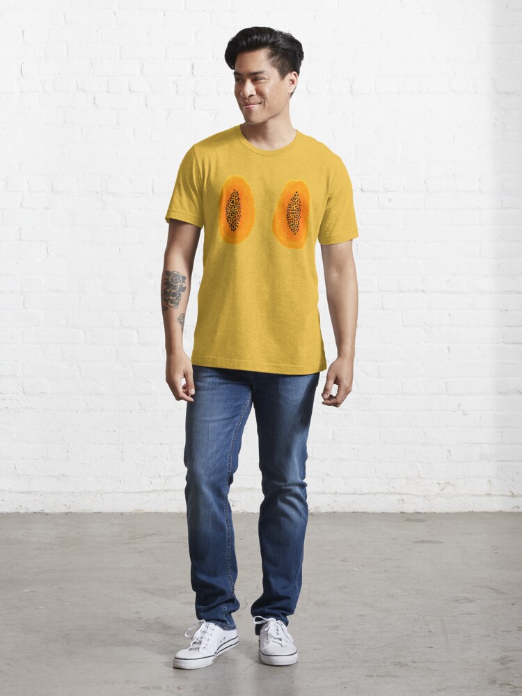 Urban Outfitters Papaya King Tee in Yellow for Men