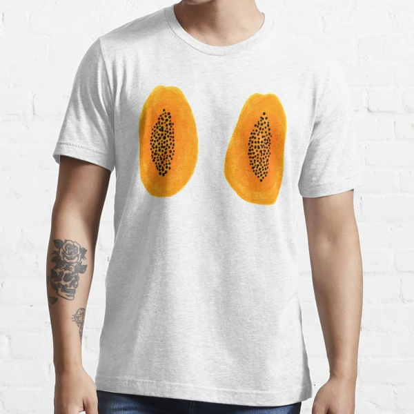 * Papaya Shirt Womens medium plant aholic graphic tee shirt cropped gray