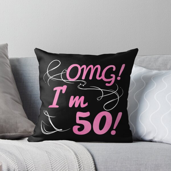 Item preview, OMG 50th Birthday For Girls designed and sold by thepixelgarden.