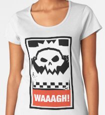 Warhammer 40k Inspired - Ork Waaagh! Women's Premium T-Shirt