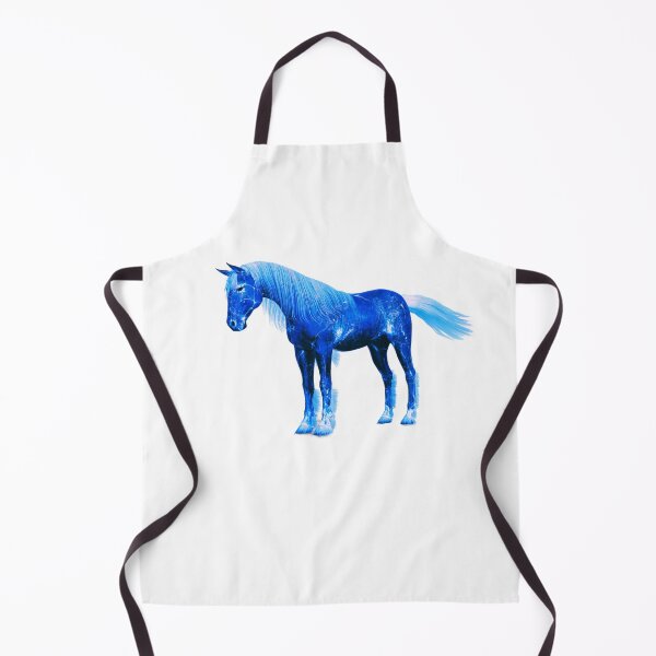 Item preview, Blue Fire Horse design, Animals style designed and sold by Dven-Clothes.