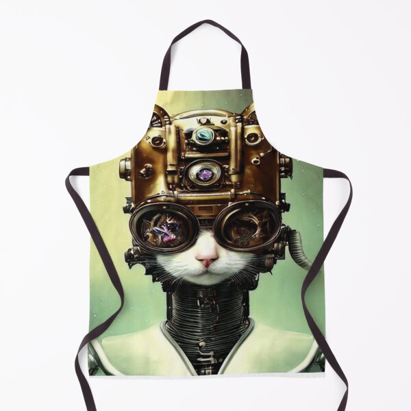 Item preview, Steampunk Cybernetic Cat designed and sold by knurvs.