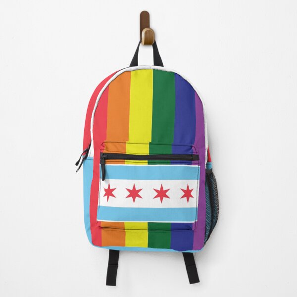 Artikelvorschau, Chicago Pride Flag 2017 entworfen und verkauft von Dean Dunakin.