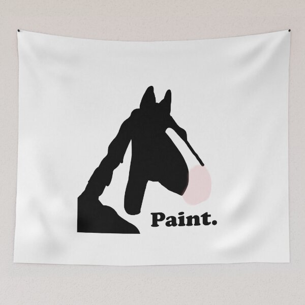 Item preview, Black Paint Design designed and sold by thepunchypoodle.